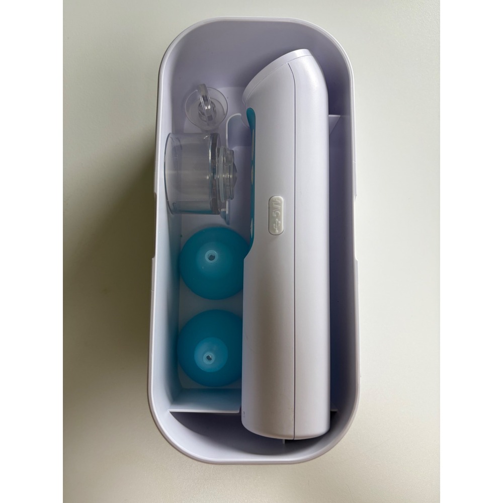 Frida‎ Baby Electric NoseFrida Nasal Aspirator USB Rechargeable White Teal Case